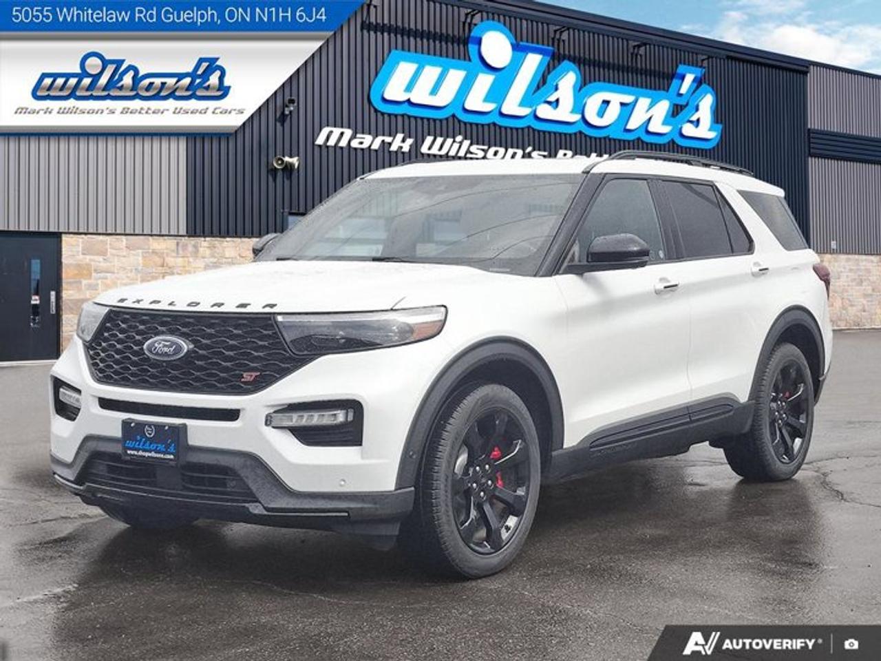 2020 Ford Explorer ST AWD | Premium Tech Pkg | Street Pkg | Nav | Pano Roof | Cooled + Heated Seats | and More ! Photo