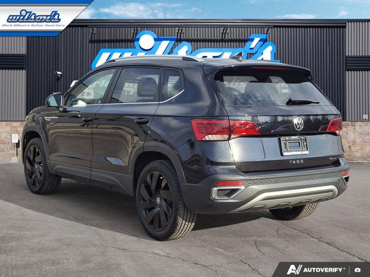 2024 Volkswagen Taos Comfortline AWD | Sunroof | 19" Wheels | Adaptive Cruise | Heated Wheel + Seats | and More ! Photo2