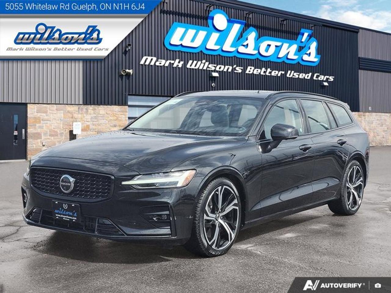 2023 Volvo V60 Ultimate AWD | Leather | Heated and Cooled Seats | Panoramic Sunroof | Heated Steering | and More ! Photo