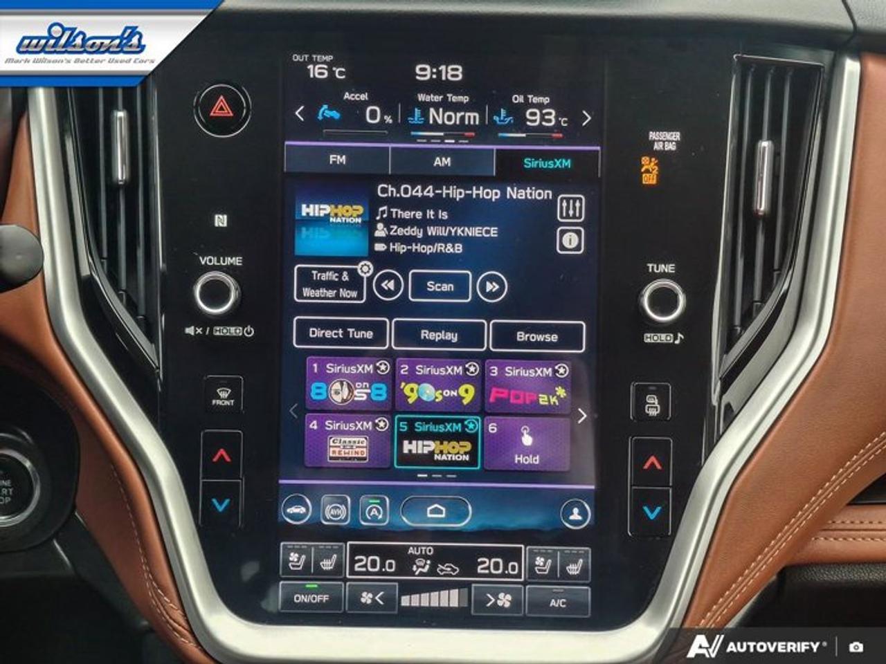 2020 Subaru Legacy Premier GT AWD | Nappa Brown Leather | Cooled Seats | Sunroof | Nav | Rear Cam | Photo
