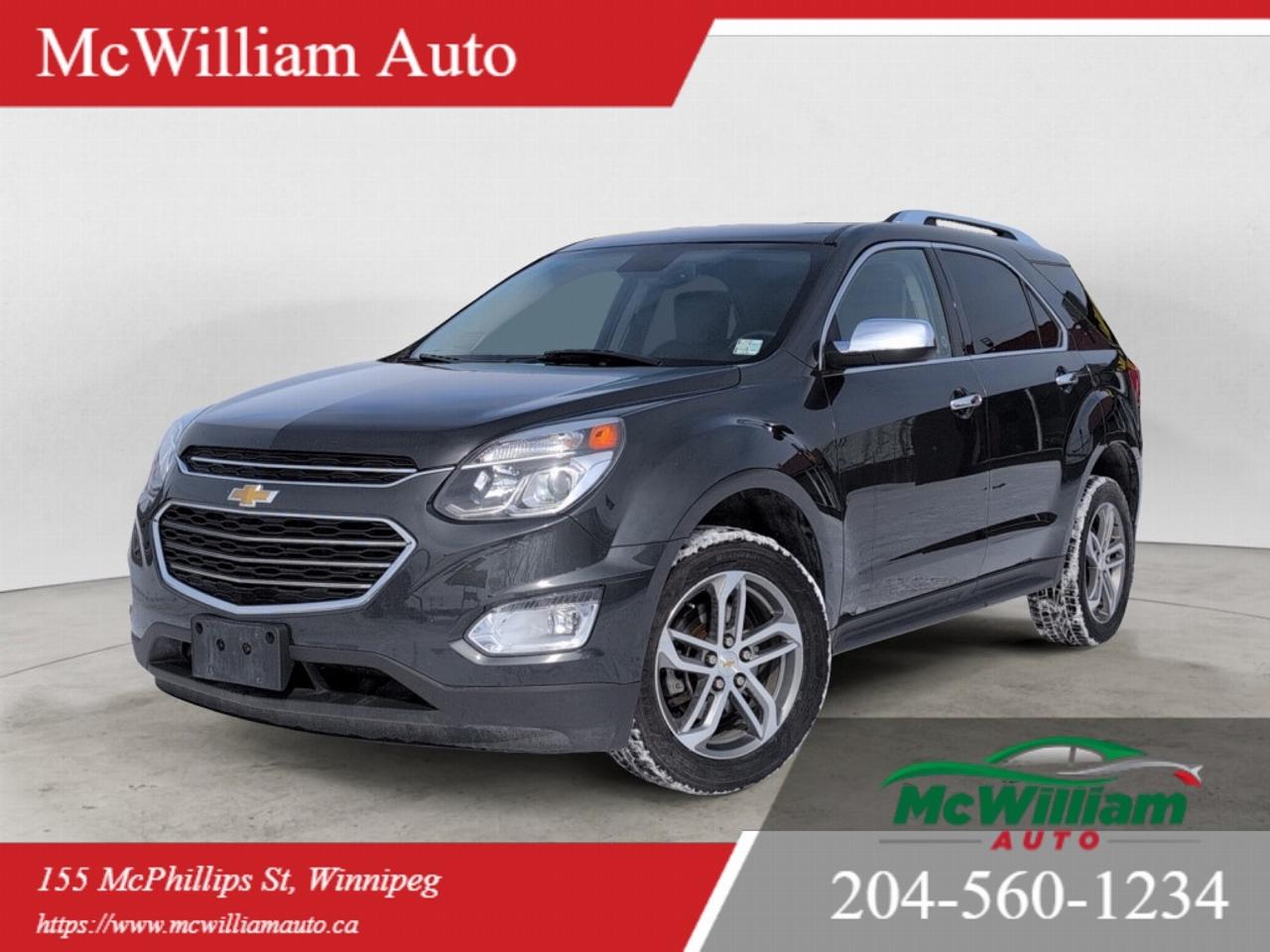 Used 2017 Chevrolet Equinox Premier AWD | Pioneer Sound System | Leather | for sale in Winnipeg, MB