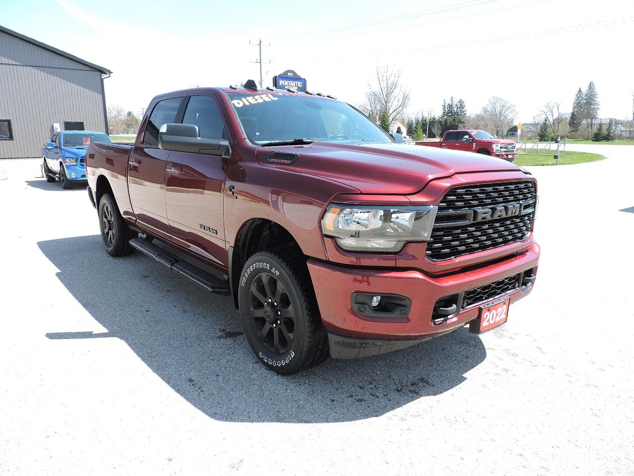 2022 RAM 2500 Big Horn Diesel 4X4 1 Owner Only 52000 KMS
