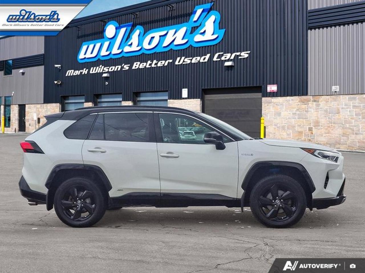 2019 Toyota RAV4 Hybrid XSE | Leatherette | Sunroof | Heated Wheel + Seats | Power Liftgate | Bluetooth | and More ! Photo