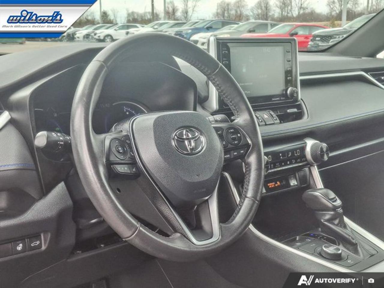 2019 Toyota RAV4 Hybrid XSE | Leatherette | Sunroof | Heated Wheel + Seats | Power Liftgate | Bluetooth | and More ! Photo