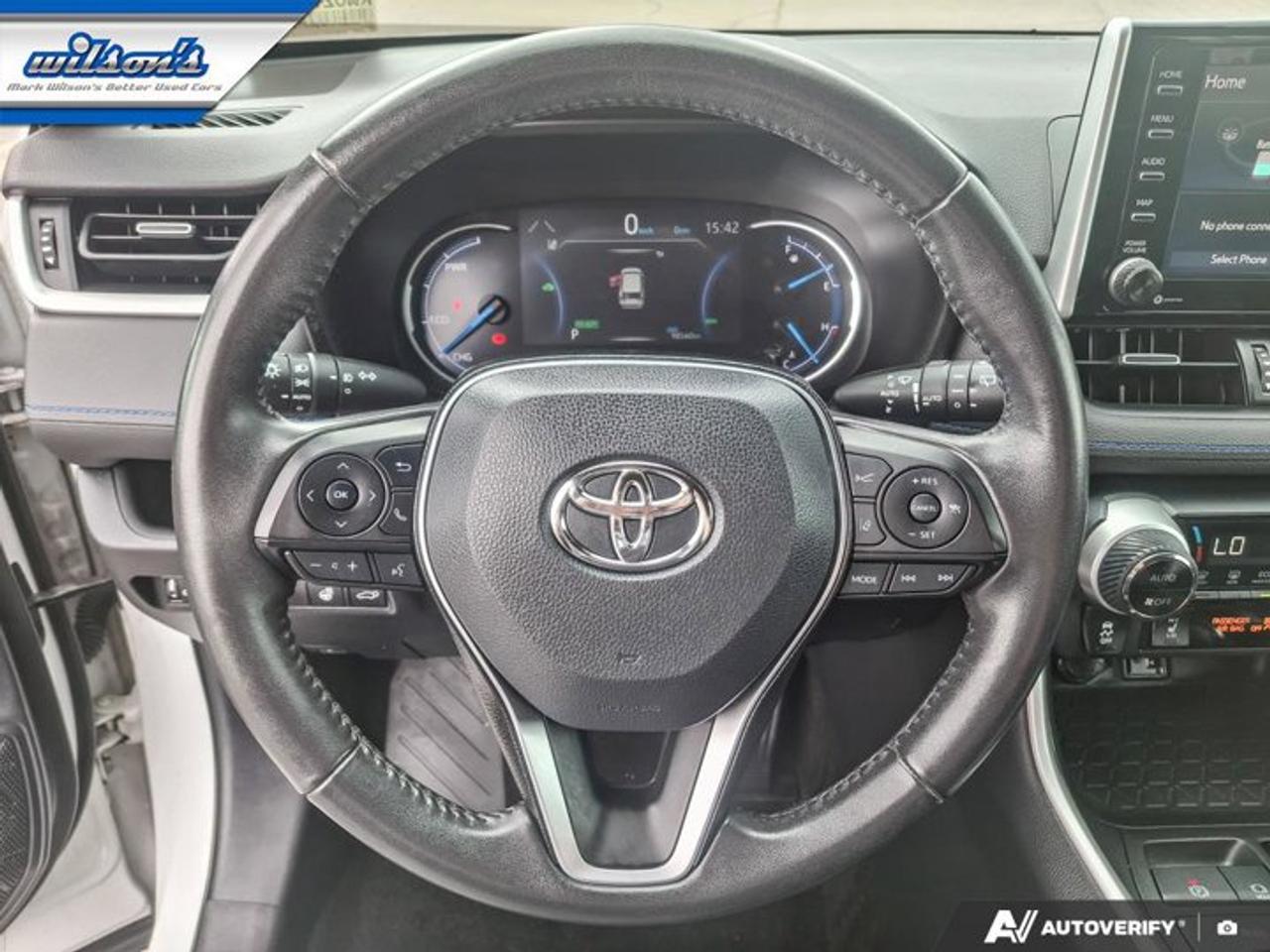 2019 Toyota RAV4 Hybrid XSE | Leatherette | Sunroof | Heated Wheel + Seats | Power Liftgate | Bluetooth | and More ! Photo