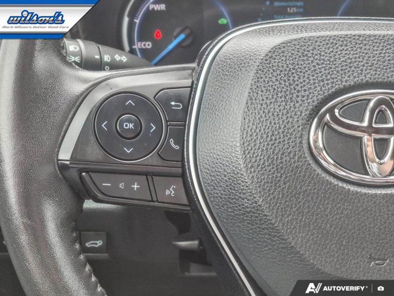2019 Toyota RAV4 Hybrid XSE | Leatherette | Sunroof | Heated Wheel + Seats | Power Liftgate | Bluetooth | and More ! Photo