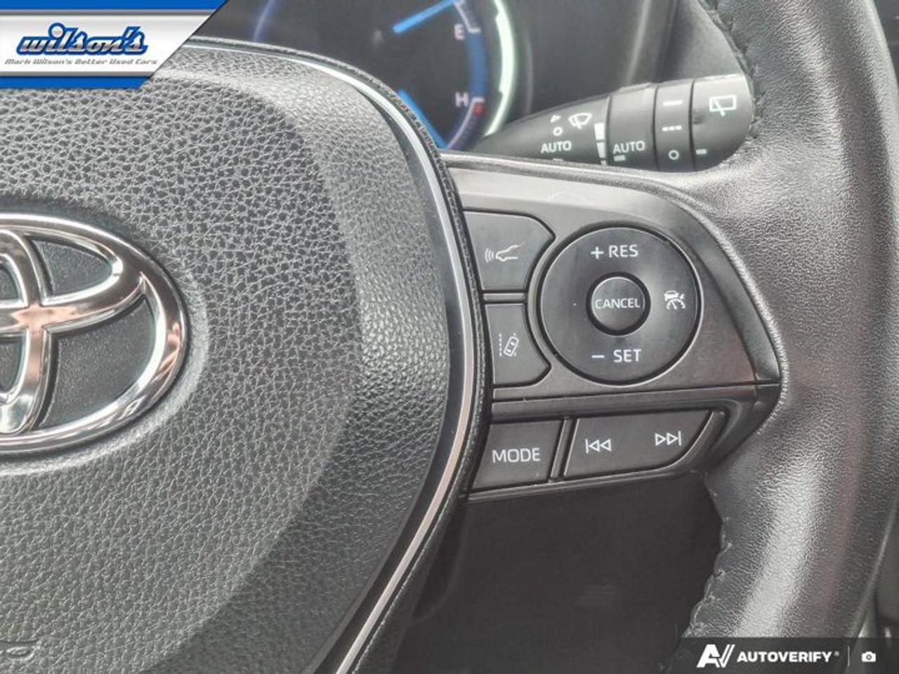 2019 Toyota RAV4 Hybrid XSE | Leatherette | Sunroof | Heated Wheel + Seats | Power Liftgate | Bluetooth | and More ! Photo
