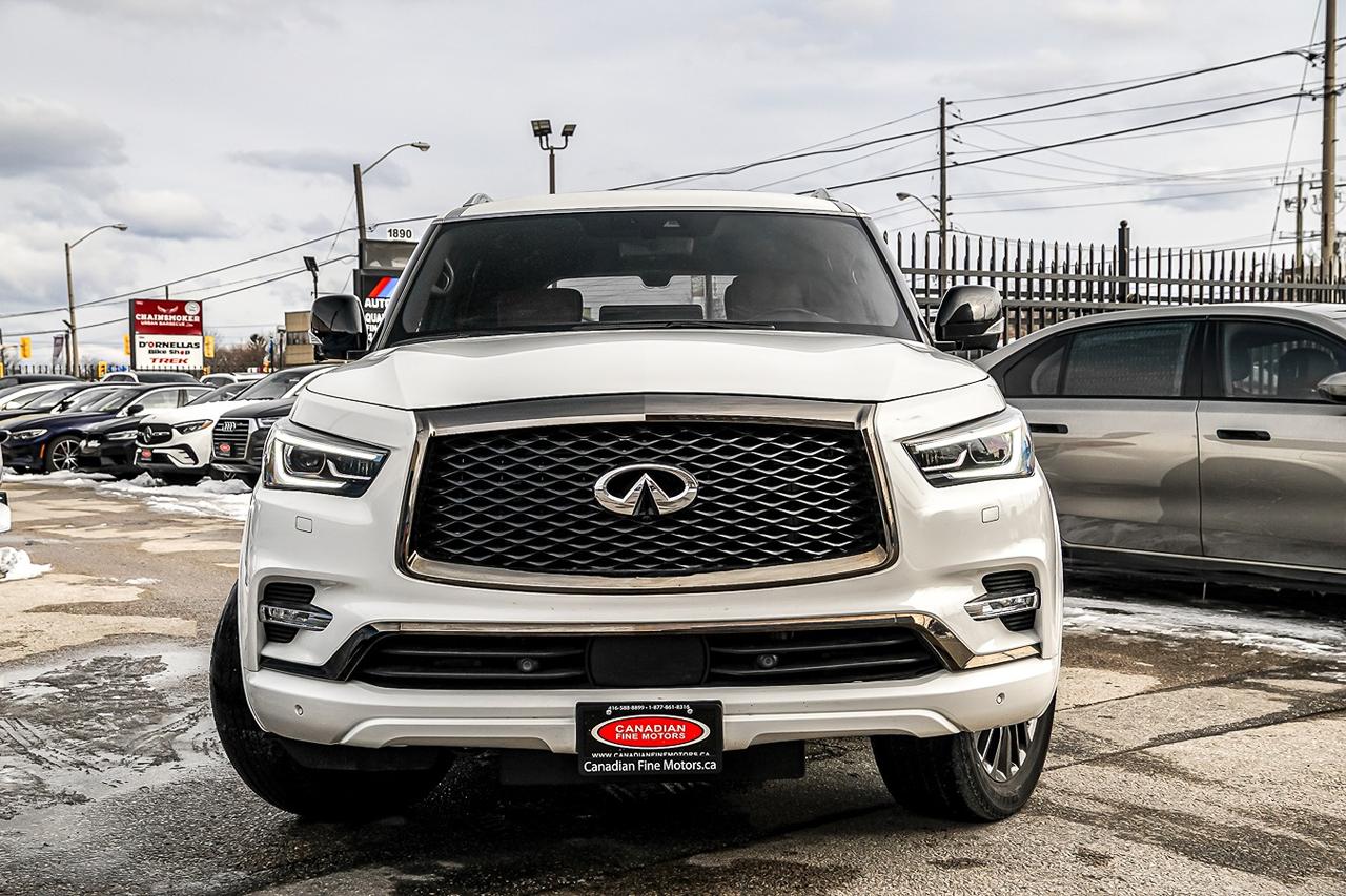 2022 Infiniti QX80 ProACTIVE 4WD|REAR ENTERTAINMENT|COOLED SEATS|NAVI Photo2