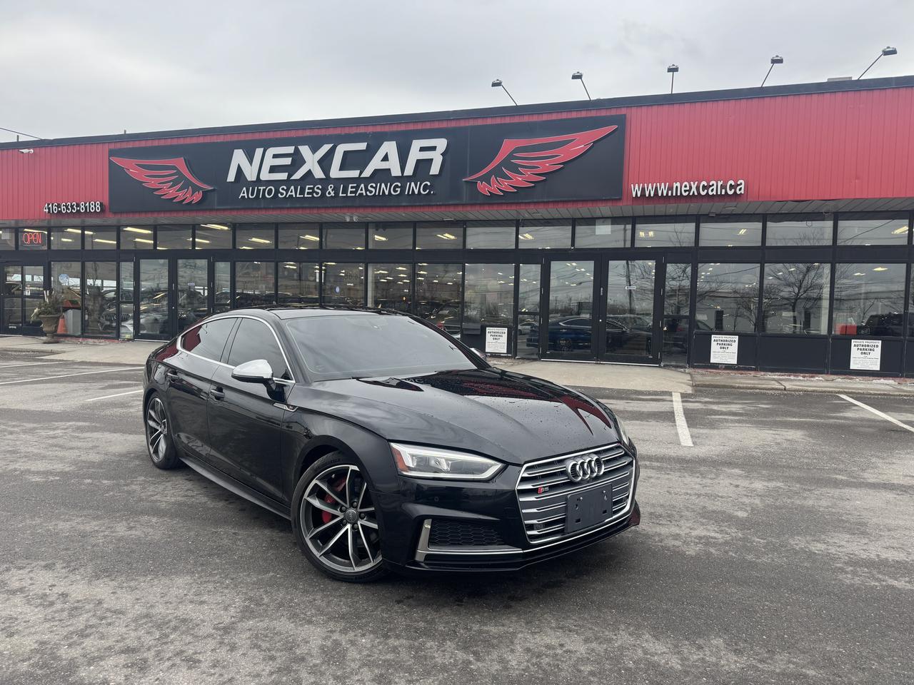 2019 Audi S5 TECHNIK S-LINE AWD LEATHER PAN/ROOF NAV B/SPOT CAM