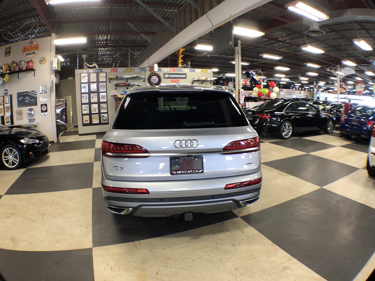 2021 Audi Q7 KOMFORT AWD 7 PASS NAV LEATHER PAN/ROOF B/SPOT CAM Photo4