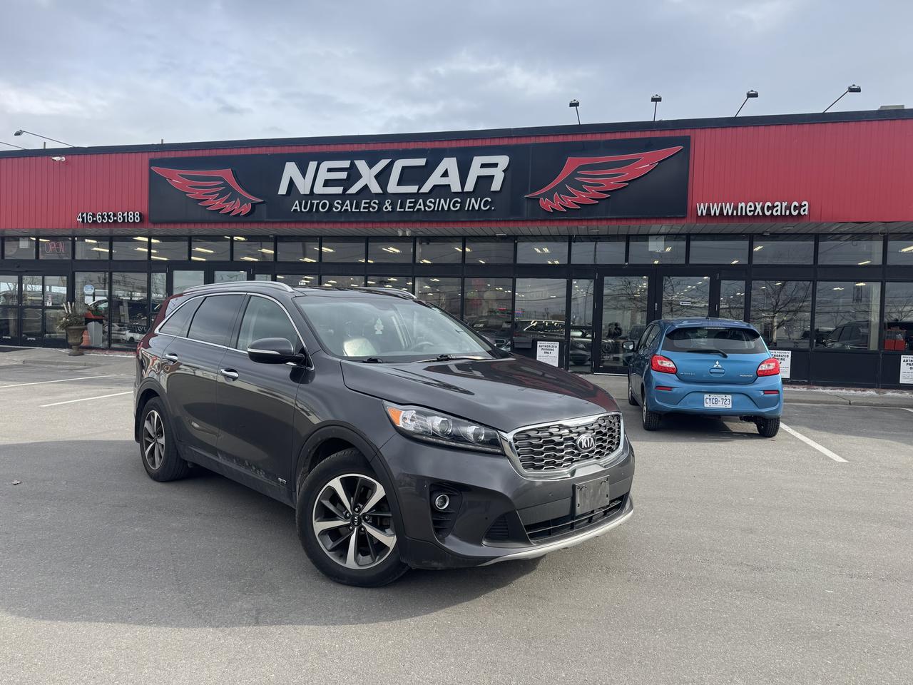 2019 Kia Sorento EX AWD 7 PASS LEATHER PAN/ROOF B/SPOT L/ASSIST CAM