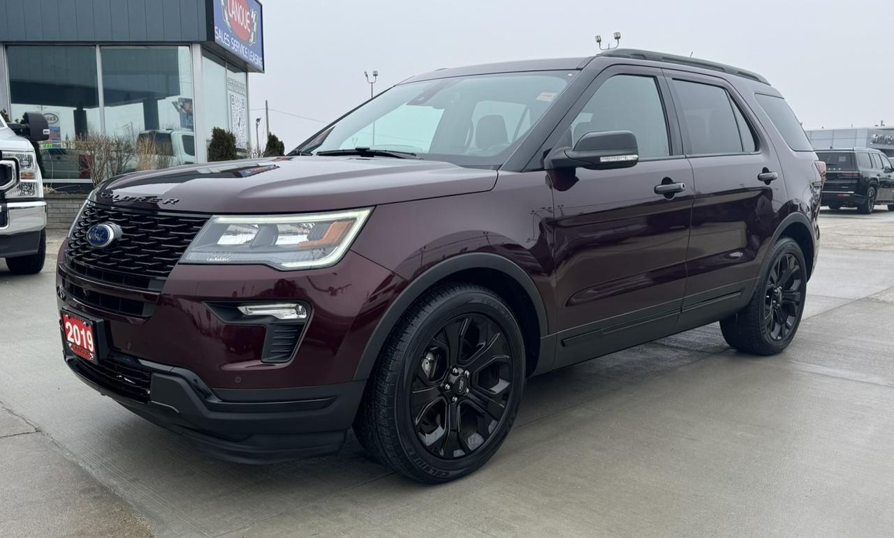 Used 2019 Ford Explorer Sport 4WD for sale in Tilbury, ON