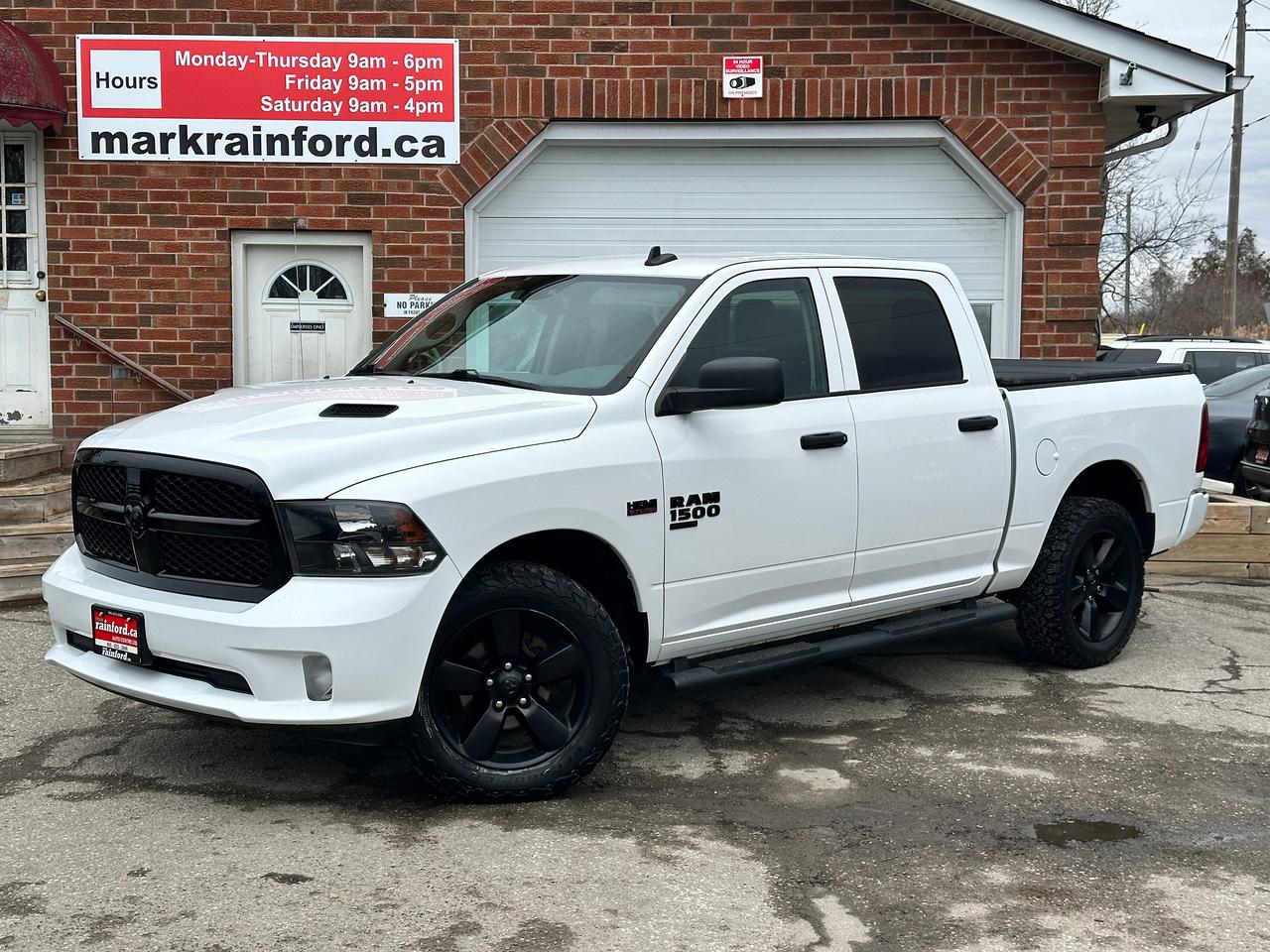 2019 RAM 1500 Express4X4 Crew HEMI Cloth 6Pass CarPlay BackupCam