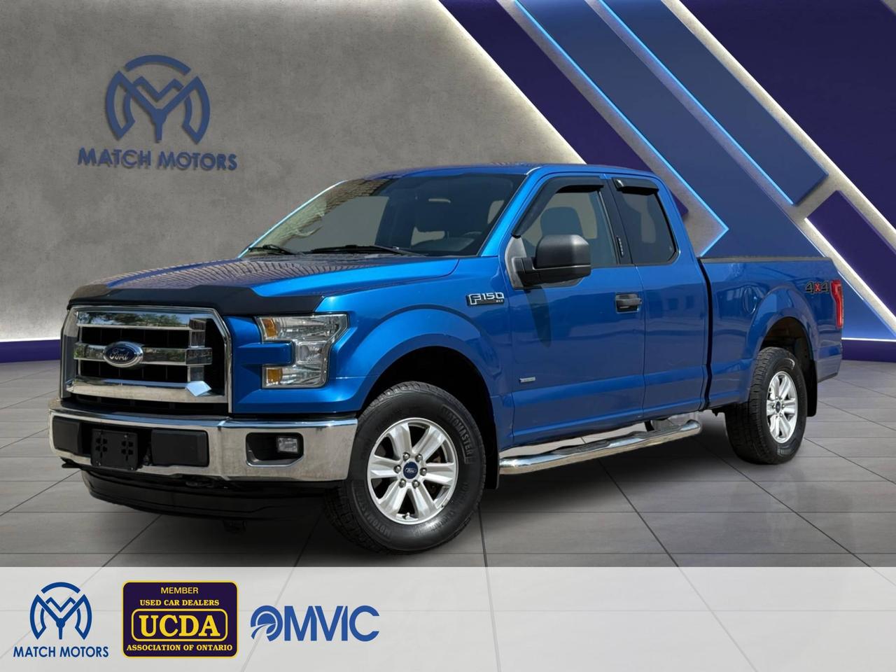 <h3><strong>Price:</strong> $17,999 + applicable fees and HST<br><br>2015 Ford F-150 XLT | SuperCab 4X4</h3><p><strong>2.7L V6 EcoBoost Engine (Gasoline) | 6-Speed Automatic Transmission | Four-Wheel Drive (4X4)</strong><br>🧾&nbsp;<strong>Clean Title</strong>&nbsp;| 💎&nbsp;<strong>Excellent Condition</strong></p><hr><h3>⭐ Key Features:</h3><ul><li><p><strong>154,000 KM</strong></p></li><li><p><strong>Fuel-Efficient 2.7L V6 EcoBoost Engine</strong></p></li><li><p><strong>4X4 Capability for All-Terrain Performance</strong></p></li><li><p><strong>SuperCab with Extended Rear Doors</strong></p></li><li><p><strong>Bluetooth Connectivity</strong></p></li><li><p><strong>6-Passenger Seating with Front Bench Option</strong></p></li></ul><hr><h3>🛡️ Safety Features:</h3><ul><li><p><strong>AdvanceTrac with Roll Stability Control (RSC)</strong></p></li><li><p><strong>Anti-Lock Braking System (ABS)</strong></p></li></ul><hr><p>📄&nbsp;<strong>Carfax & AutoCheck Reports Available</strong><br>🛡️&nbsp;<strong>Extended Warranty Packages Available at Extra Cost</strong><br>💰&nbsp;<strong>Financing Options for All Credit Types</strong></p><hr><h3>📌 Match Motors Terms, Conditions & Disclaimers</h3><p>Welcome to&nbsp;<strong>Match Motors</strong>, your trusted source for quality pre-owned vehicles in&nbsp;<strong>North York</strong>&nbsp;and across the&nbsp;<strong>Greater Toronto Area (GTA)</strong>.</p><p>We are a proud member of the&nbsp;<strong>Used Car Dealers Association of Ontario (UCDA)</strong>&nbsp;and a&nbsp;<strong>registered dealer with OMVIC</strong>&nbsp;&mdash; committed to transparency, quality, and exceptional customer service.</p><p>Every vehicle includes a&nbsp;<strong>CARFAX</strong>&nbsp;and&nbsp;<strong>AutoCheck</strong>&nbsp;history report, with&nbsp;<strong>no hidden fees</strong>.</p><hr><h3>🔧 Certification & Safety</h3><p>In accordance with OMVIC regulations, please be advised that the vehicle being offered is&nbsp;<strong>not currently certified, e-tested, or drivable</strong>.</p><ul><li><p>Certification is available for an additional fee&nbsp;of<strong> $895</strong></p></li><li><p>Some vehicles may be sold in&nbsp;<strong>non-certified condition only</strong>.</p></li></ul><hr><h3>💸 Financing Options</h3><p>We offer&nbsp;<strong>financing solutions for all credit types</strong>&nbsp;&ndash; good credit, bad credit, or no credit.</p><ul><li><p>Rates start at&nbsp;<strong>6.99% (O.A.C.)</strong></p></li><li><p><strong>Finance fees</strong>&nbsp;and&nbsp;<strong>bank-required fees</strong>&nbsp;are&nbsp;<strong>not included</strong></p></li></ul><hr><h3>💰 Pricing & Images</h3><ul><li><p>Prices&nbsp;<strong>do not include</strong>&nbsp;HST, safety fee, finance fee, or licensing fees (<strong>TBD</strong>).</p></li><li><p>Images may be&nbsp;<strong>generic</strong>&nbsp;if a vehicle is currently in transport.</p></li><li><p>While we strive for accuracy,&nbsp;<strong>Match Motors is not responsible</strong>&nbsp;for listing errors, omissions, or typographical mistakes.</p></li></ul><p>👉 We encourage all customers to&nbsp;<strong>contact us directly to verify</strong>&nbsp;vehicle details.</p><hr><h3>🛡️ Warranty Coverage</h3><p>We work with&nbsp;<strong>all major warranty providers</strong>.</p><ul><li><p><strong>Extended warranty packages available</strong>&nbsp;at additional cost</p></li><li><p>Flexible options tailored to your needs</p></li></ul><hr><h3>🚗 Vehicle Selection</h3><p>We carry a wide selection of cars, trucks, SUVs, and cargo vans from brands including:<br><strong>Acura, Audi, BMW, Chevrolet, Dodge, Ford, GMC, Honda, Hyundai, Jeep, Land Rover, Lexus, Mercedes-Benz, Nissan, Porsche, RAM, Range Rover, Toyota, Volkswagen</strong>, and more.</p><hr><h3>🌐 Areas We Serve</h3><p>Proudly serving customers from:<br><strong>North York, Toronto, Mississauga, Vaughan, Richmond Hill, Scarborough, Brampton, Ottawa, Kitchener, London</strong>, and all across&nbsp;<strong>Ontario</strong>&nbsp;and surrounding regions.</p><hr><h3>📞 Contact Match Motors Today</h3><p>Book a&nbsp;<strong>viewing</strong>&nbsp;or get more information.<br>🚗&nbsp;<strong>All vehicles are sold as seen and equipped.</strong></p>