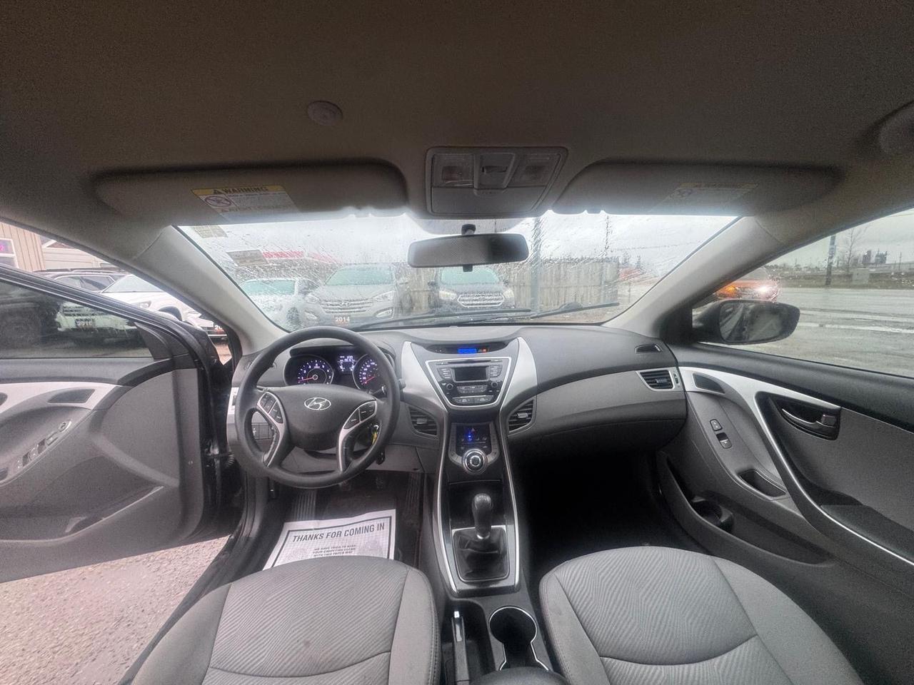 2013 Hyundai Elantra GL, MANUAL, RUNS WELL, ALLOYS, ONLY 190KMS, CERT Photo