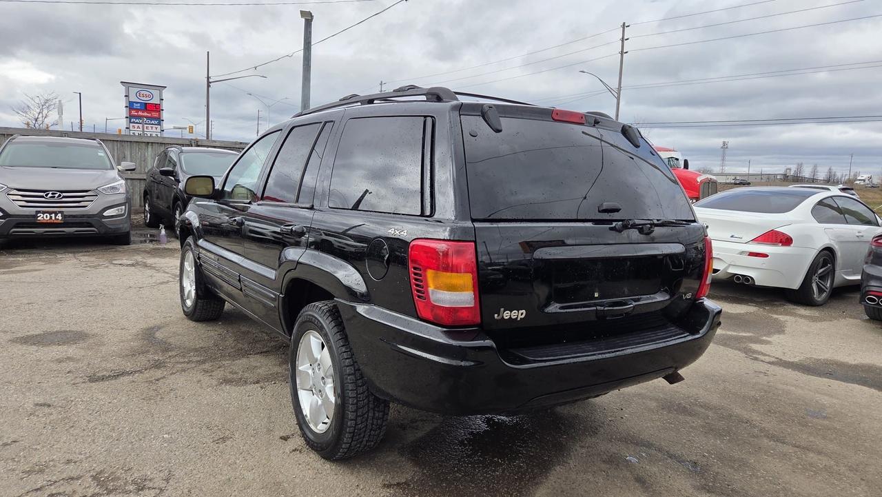 2001 Jeep Grand Cherokee LIMITED, V8, LOW KMS, ONLY 54,000KMS, CERTIFIED Photo
