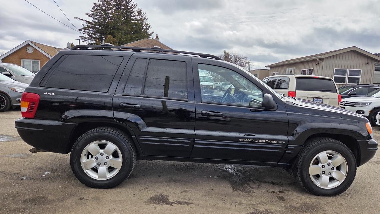 2001 Jeep Grand Cherokee LIMITED, V8, LOW KMS, ONLY 54,000KMS, CERTIFIED Photo