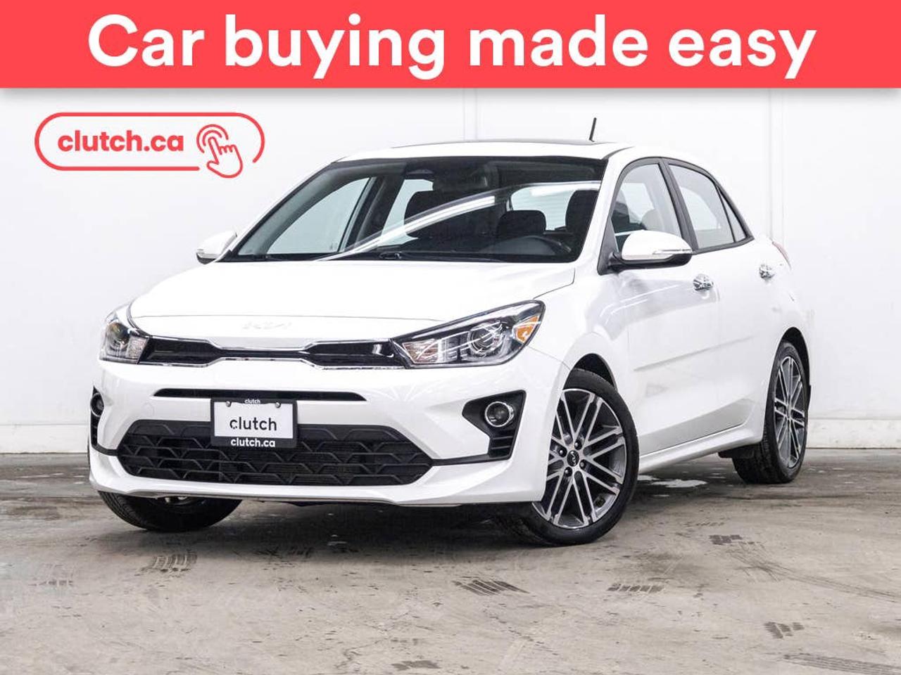 NO ACCIDENTS / CLEAN CARFAX / Brake Assist, Front Heated Seats, Climate Control and more!<br> <br>Clutch is the largest online used car retailer in Canada, delivering a seamless, hassle-free car-buying experience to drivers everywhere. Shop thousands of used cars online, get the right one delivered to your door, and enjoy peace of mind with our 10-Day Money-Back Guarantee. How sweet is that? To learn more, visit clutch.ca.<br> <br>The top features for this car include:<br> <br>Sunroof<br>Brake Assist<br>Front Heated Seats<br>Climate Control<br>Touchscreen Display<br>Cruise Control<br>12V Outlet<br>Hands Free Device Connectivity<br>Apple CarPlay<br>Android Auto<br>USB Input<br>Keyless Entry<br>Passive Keyless Entry<br>Push Button Start<br>Lane Departure Warning<br>Active Lane Keep Assistance<br>Blindspot Sensors<br>Forward Collision Mitigation<br>Pedestrian Detection<br>Heated Steering Wheel<br>Hill Assistance<br>Automatic High Beams<br>Rear View Camera<br>App Remote Start<br> <br>Seamless home delivery - Delivery to your door in a matter of days. Available on select packages.<br> <br>Try it out for 10 days - If you do not like it, we will take it back. <br> <br>Quality assured - All cars go through our rigorous 210-point inspection and reconditioning process.<br> <br>Peace of mind - Warranty and protection plans available.<br> <br>Haggle-free - No haggling or hard sells.<br> <br>100% Transparency - Full inspection reports on every car, including high-res photography and a free Carfax report.<br> <br>Listed price is for cash purchase only and does not include taxes, Shipping Fees (if applicable), Delivery Fees (if applicable), government licensing fees.<br> <br>Previous Provincial Registrations:<br>Ontario<br> <br>Stock # 93060