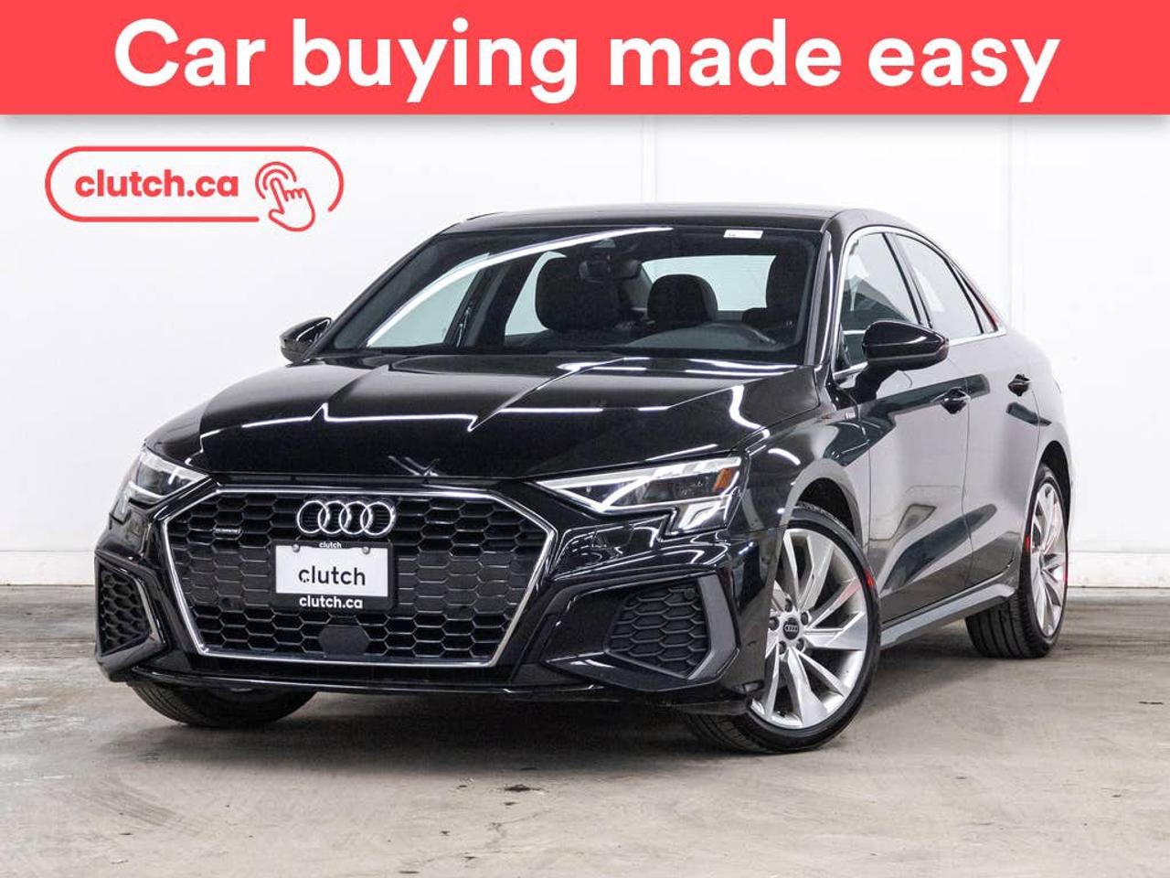 NO ACCIDENTS / CLEAN CARFAX / Electric Parking Brake, Brake Assist, Keyless Entry and more!<br> <br>Clutch is the largest online used car retailer in Canada, delivering a seamless, hassle-free car-buying experience to drivers everywhere. Shop thousands of used cars online, get the right one delivered to your door, and enjoy peace of mind with our 10-Day Money-Back Guarantee. How sweet is that? To learn more, visit clutch.ca.<br> <br>The top features for this car include:<br> <br>Auto Stop/Start<br>Electric Parking Brake<br>Brake Assist<br>Keyless Entry<br>Push Button Start<br>Passive Keyless Entry<br>Keyfob Remote Trunk Release<br>Lane Departure Warning<br>Blindspot Sensors<br>Forward Collision Mitigation<br>Rear Collision Warning<br>Rear Cross Traffic Alert<br>Pedestrian Detection<br>One-Touch Windows<br>Rain Sensing Wipers<br>Rear Window Defroster<br>Hill Assistance<br>Cornering Lights<br>Welcome Lights<br>Auto Dimming Rearview Mirror<br>Front Heated Seats<br>Power Lumbar Support<br>Folding Rear Seats<br>Climate Control<br>Dual Zone Front Climate Control<br>Rear Climate Vents<br>Speed-Sensitive Volume<br>Bluetooth Music<br>Touchscreen Display<br>Cruise Control<br>Integrated Garage Door Opener<br>12V Outlet<br>Hands Free Device Connectivity<br>Apple CarPlay<br>USB Input<br>Sunroof<br>Rear View Camera<br>Parking Sensors<br>Rear Parking Sensors<br>Power Driver Seat<br>Power Passenger Seat<br>Ambient Lighting<br> <br>Seamless home delivery - Delivery to your door in a matter of days. Available on select packages.<br> <br>Try it out for 10 days - If you do not like it, we will take it back. <br> <br>Quality assured - All cars go through our rigorous 210-point inspection and reconditioning process.<br> <br>Peace of mind - Warranty and protection plans available.<br> <br>Haggle-free - No haggling or hard sells.<br> <br>100% Transparency - Full inspection reports on every car, including high-res photography and a free Carfax report.<br> <br>Listed price is for cash purchase only and does not include taxes, Shipping Fees (if applicable), Delivery Fees (if applicable), government licensing fees.<br> <br>Previous Provincial Registrations:<br>Ontario<br> <br>Stock # 93062