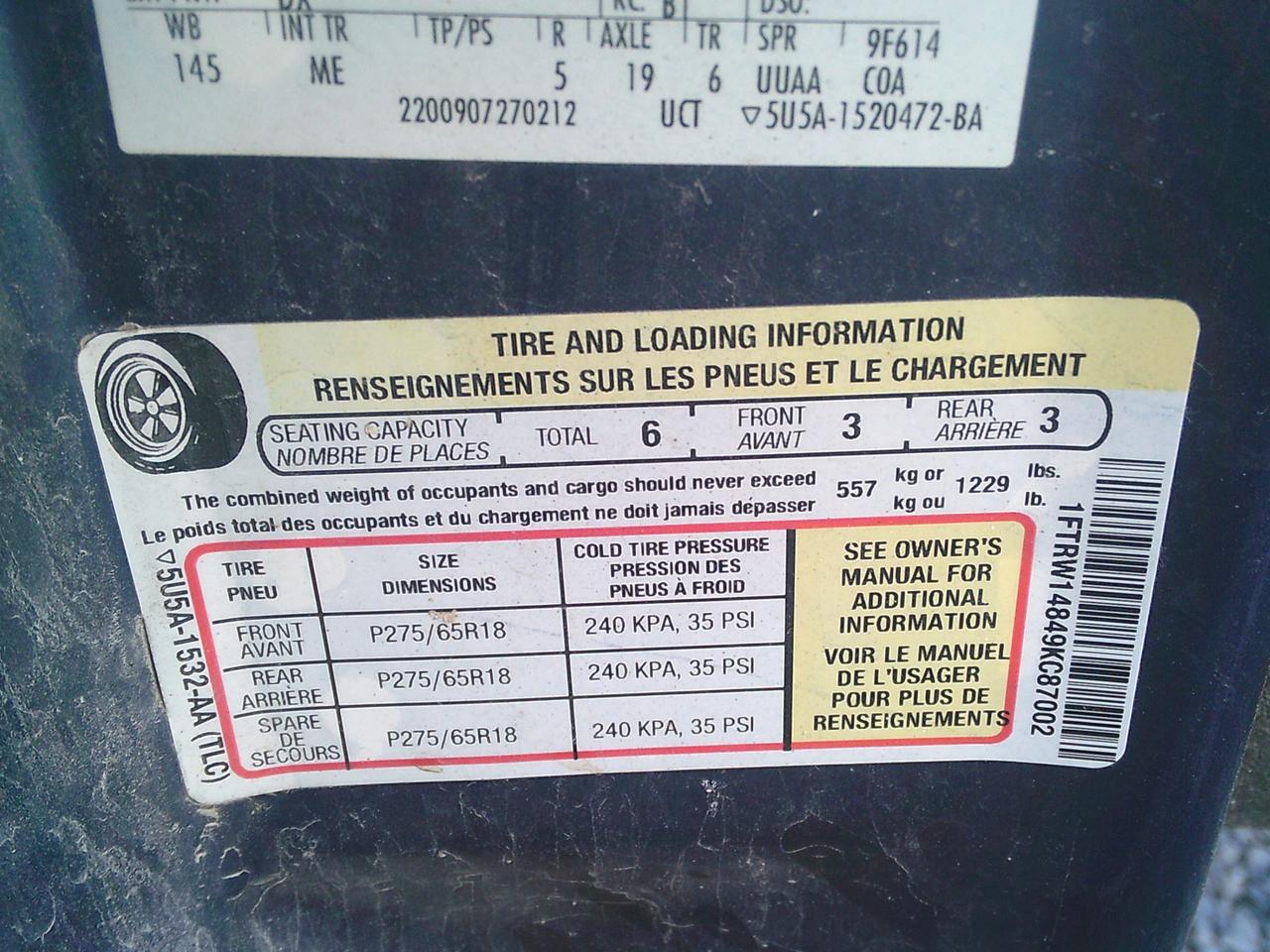 2009 Ford F-150 4WD Supercrew 145 XLT Photo