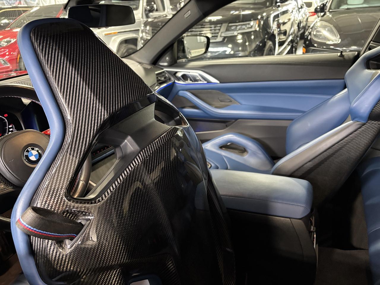 2022 BMW M4 Coupe|MANUAL|CUSTOMTITANIUMINTAKE|CARBONSEATS|HUD| Photo