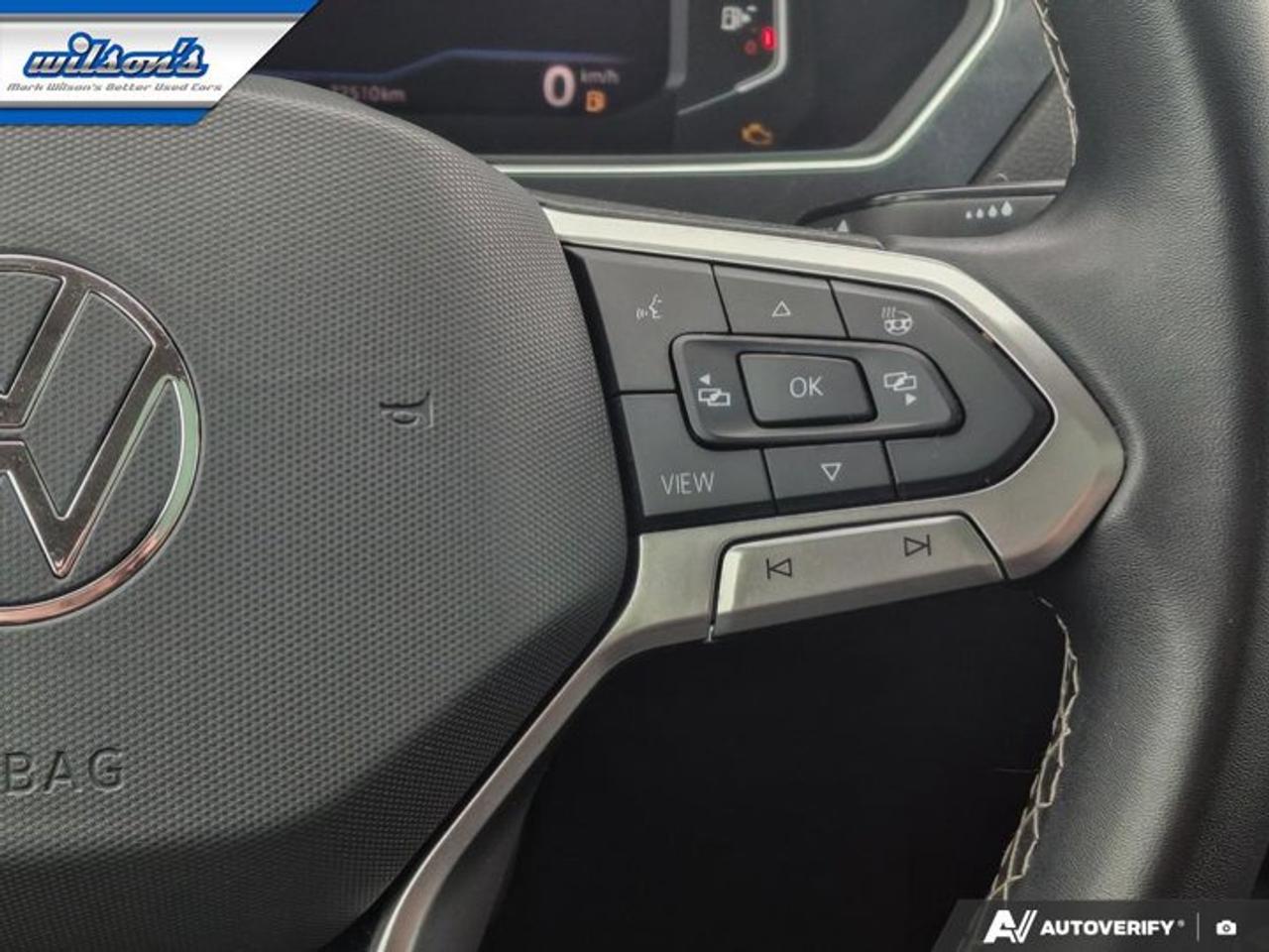 2024 Volkswagen Tiguan Comfortline AWD | Sunroof | Leatherette | Adaptive Cruise | Heated Wheel + Seats | Rear Cam & More ! Photo