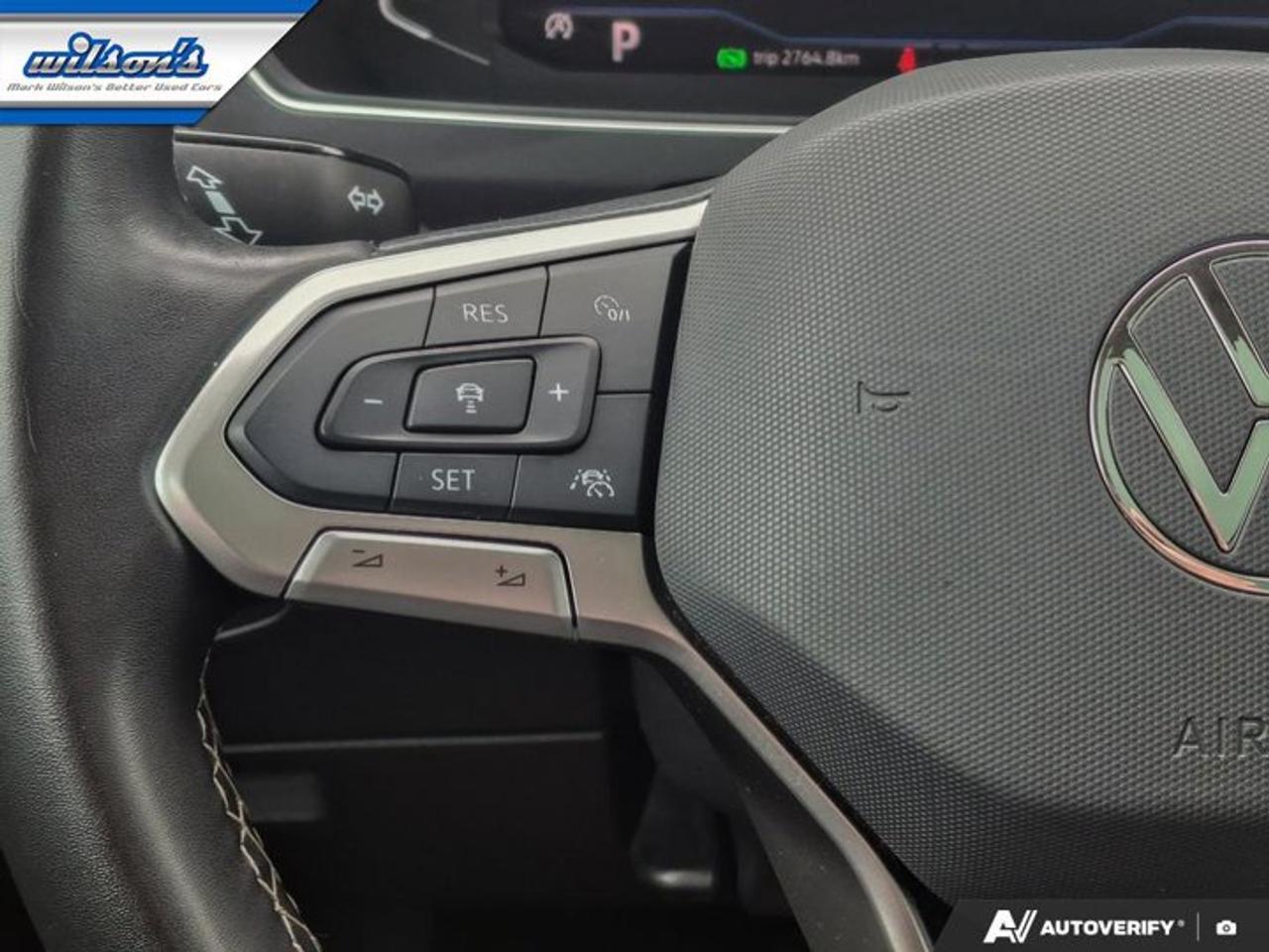 2024 Volkswagen Tiguan Comfortline AWD | Sunroof | Leatherette | Adaptive Cruise | Heated Wheel + Seats | Rear Cam & More ! Photo