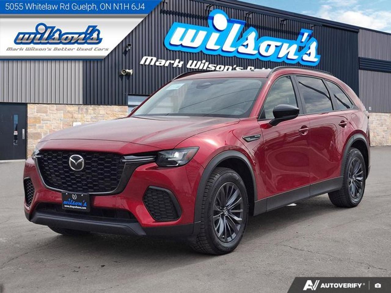 2025 Mazda CX-70 MHEV GS-L AWD | 6 Cyl | Leather | Sunroof | Adaptive Cruise | Heated Wheel + Seats | CarPlay & More ! Photo0