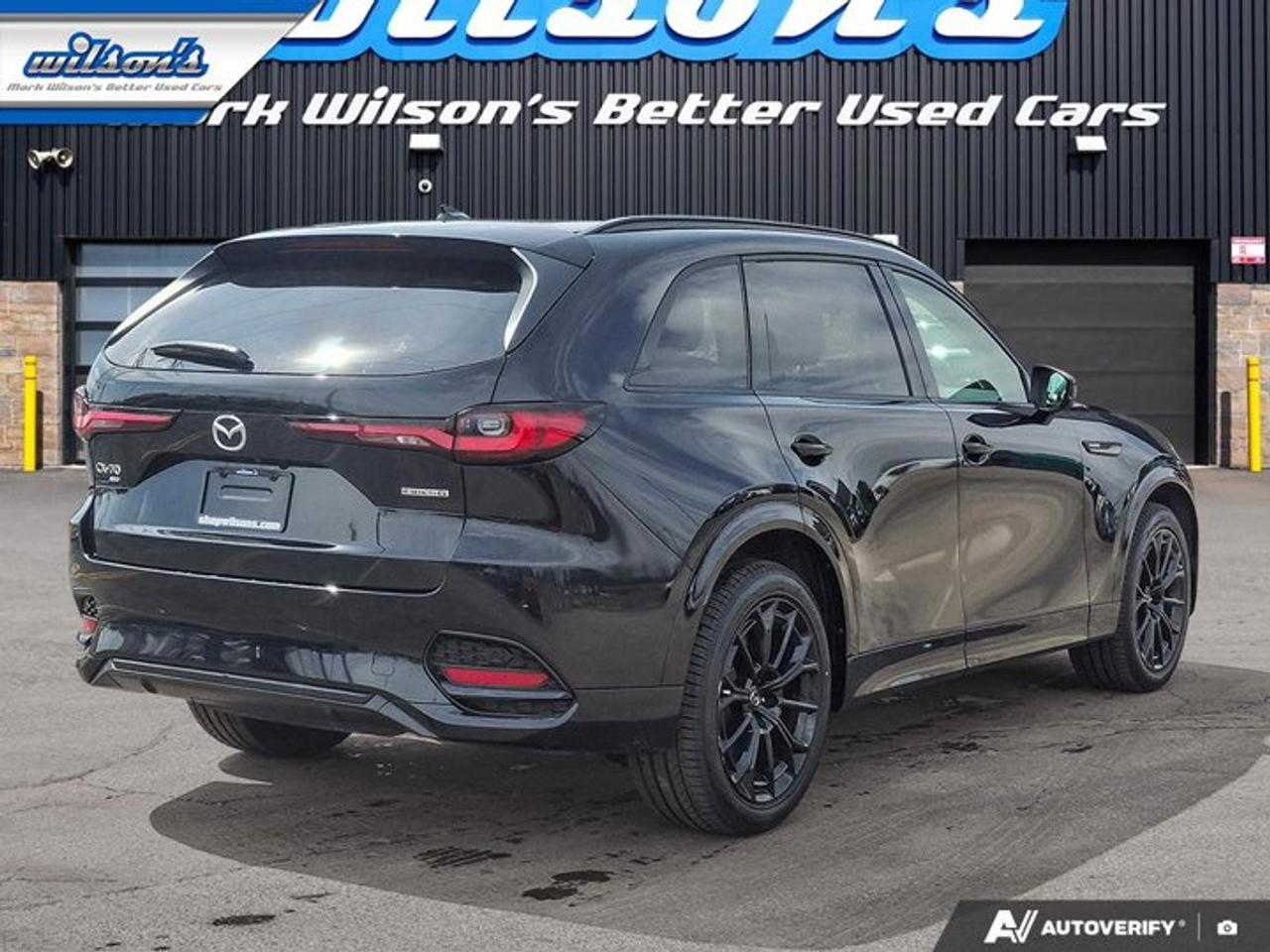 2025 Mazda CX-70 MHEV GT AWD | Leather | Sunroof | Nav | 360 Camera | HUD | Adaptive Cruise | BSM | Heated Wheel & More ! Photo