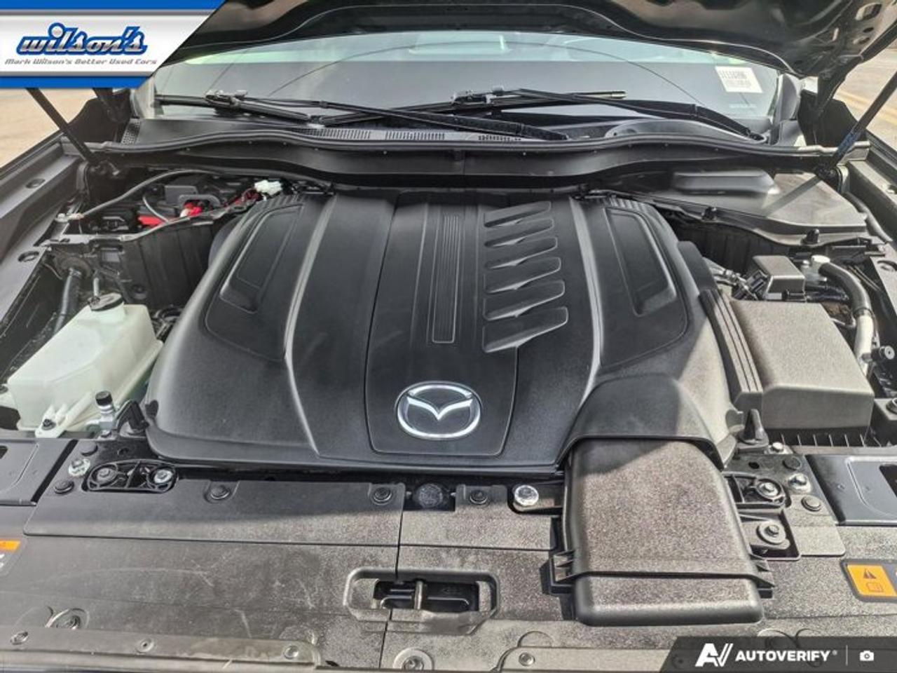 2025 Mazda CX-70 MHEV GT AWD | Leather | Sunroof | Nav | 360 Camera | HUD | Adaptive Cruise | BSM | Heated Wheel & More ! Photo