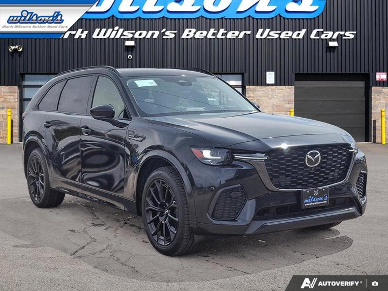 2025 Mazda CX-70 MHEV GT AWD | Leather | Sunroof | Nav | 360 Camera | HUD | Adaptive Cruise | BSM | Heated Wheel & More ! Photo