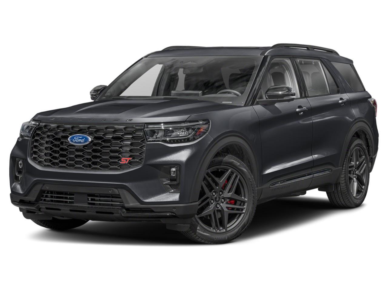 <p>The 2026 Ford Explorer ST in stunning black is the perfect SUV for those who crave both style and performance. This new 4×4 powerhouse comes with an automatic transmission, ensuring a confident and smooth drive on any terrain. The black exterior is complemented by sleek lines and aerodynamic styling, making every journey memorable.</p> <p>Step inside, and you'll find a spacious interior finished in a sophisticated black theme. Designed for your comfort, it boasts features like heated and cooled front seats, a panoramic fixed glass moonroof, and a leather wrapped heated steering wheel. The leatherette door trim insert adds a touch of luxury to the already upscale interior.</p> <p>Stay connected and safe with state-of-the-art technology such as the navigation system, backup camera, and smart device integration. The sound quality is top-notch thanks to satellite radio, while the Wi-Fi hotspot keeps you connected on the go. For peace of mind, adaptive cruise control, lane assist, and parking sensors are just some of the advanced safety features this vehicle offers.</p> <p>The Ford Explorer ST is ideal for families or individuals who need a versatile vehicle without compromising on features or style. Don't miss the chance to own this incredible SUV. Contact the dealership today to learn more and schedule a test drive.</p>