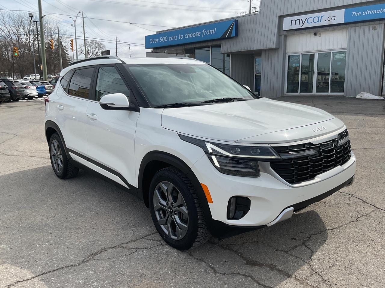 ???? 2.0L 4CYL All Wheel Drive  KIA SELTOS EX 2024  Adventure-ready capability meets everyday comfort! ????<br><br>

This well-equipped Seltos EX delivers versatility and peace of mind with all-wheel drive traction and modern conveniences at an unbeatable price.<br><br>

? All Wheel Drive<br>
? Backup Camera<br>
? Bluetooth Connectivity<br>
? Air Conditioning<br>
? Cruise Control<br>
? Full Power Group<br><br>

?? NO FEES! <span>(Just pay applicable taxes.)</span><br>
?? LOWEST PRICE GUARANTEED!<br><br>

?? 4 LOCATIONS TO SERVE YOU BETTER:<br>
?? RICHMOND: 1-888-416-2199<br>
?? OTTAWA: (343) 429-6444<br>
?? KINGSTON: 1-888-508-3494<br>
?? NORTH BAY: 1-888-282-3560<br><br>

?? Visit <strong>WWW.MYCAR.CA</strong> to see this KIA SELTOS and more!<br>
?? Confidence, comfort, and value  all in one! ??