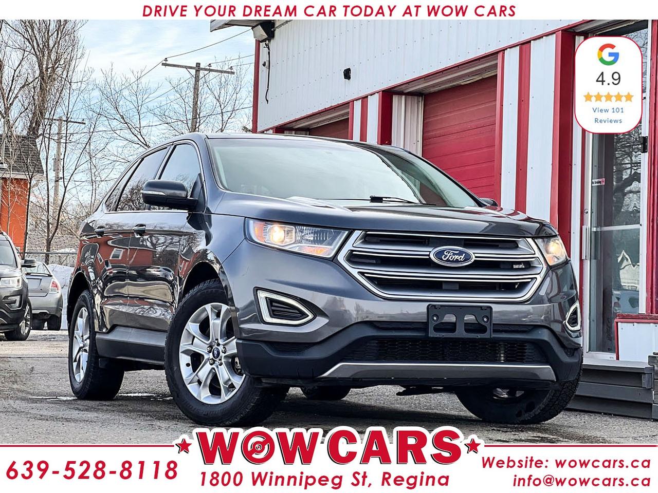 Used 2018 Ford Edge SEL AWD for sale in Regina, SK