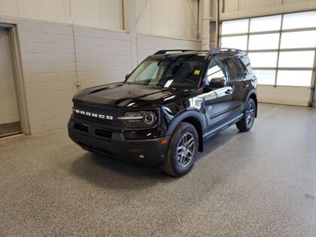 This rugged and refined 2026 Ford Bronco Sport Big Bend 200A stands out in Shadow Black. Built to tackle adventure and city streets alike, this 5-passenger SUV is powered by a 1.5L EcoBoost® engine, delivering 181 horsepower and 190 lb-ft of torque. Coupled with an 8-speed automatic transmission, the Bronco Sport offers impressive fuel efficiency and performance to match your lifestyle.

Key Features Include:
Heated Front Seats
13.2 Center Display
8-Way Power Drivers Seat
SYNC® 4 with a 13.2 Color Touchscreen
Ford Co-Pilot360 Assist+ featuring Adaptive Cruise Control with Stop & Go
Terrain Management System with 5 G.O.A.T. Modes
LED Headlamps, Fog Lamps, and Signature Lighting
17 Carbonized Grey-Painted High Gloss Aluminum Wheels
Wireless Apple CarPlay® and Android Auto Compatibility
Privacy Glass
Intelligent Access with Push-Button Start
Power Moonroof
Convenience Package

Saskatchewans weather is no match for the Bronco Sport Big Bend, thanks to its thoughtful design and advanced technology. The vehicle offers enhanced safety features such as BLIS® (Blind Spot Information System) with Cross-Traffic Alert, Hill Start Assist, and a Rearview Camera with Backup Assist Grid Lines. Inside, comfort is prioritized with electronic automatic temperature control, a premium sound system, heated front seats, and additional storage solutions.

Moose Jaw Ford, conveniently located at 1010 North Service Road in Moose Jaw, is your trusted destination for all your automotive needs. With an impressive 4.8-star Google rating from nearly 1,500 reviews, we are proud to deliver an exceptional vehicle-buying experience tailored just for you. Our Moose Jaw Motives set us apart, offering unbeatable value like half-priced oil changes for life on pre-owned vehicles, one year of key and remote protection, and one year of tire and rim protection. Enjoy peace of mind with every purchase. At Moose Jaw Ford, were committed to driving positive change in our community by combining exceptional service, high-quality vehicles, and a guest-first approach. Visit us today!