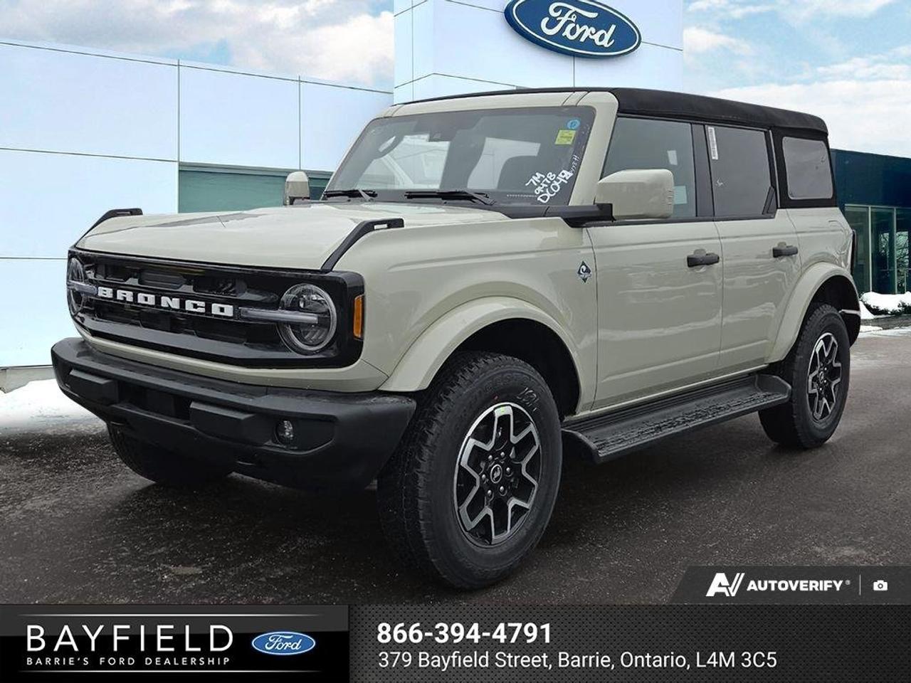 New 2026 Ford Bronco Outer Banks for sale in Etobicoke, ON