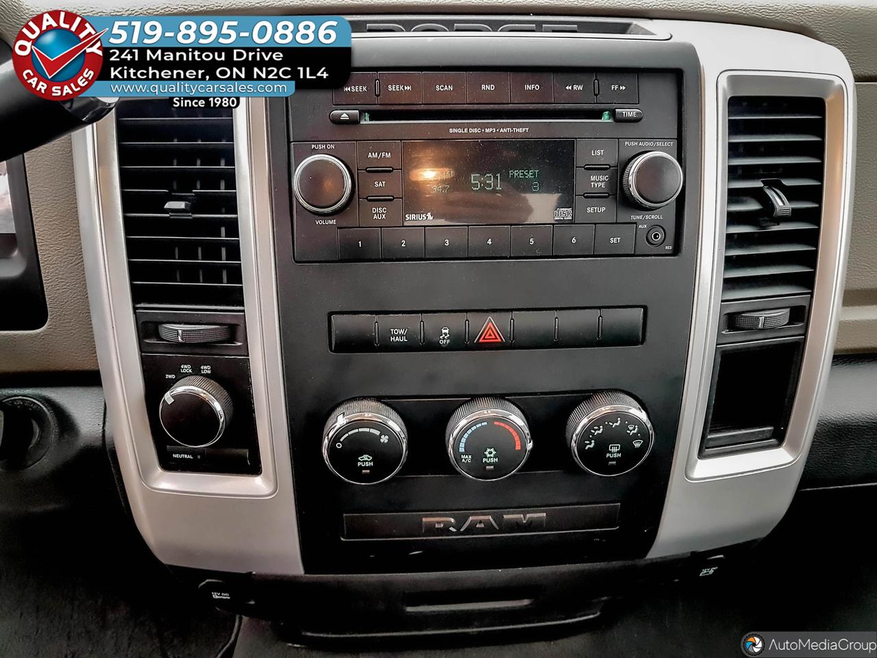 2012 Dodge Ram 1500 SLT Regular Cab 8' Long Box 4x4 Photo