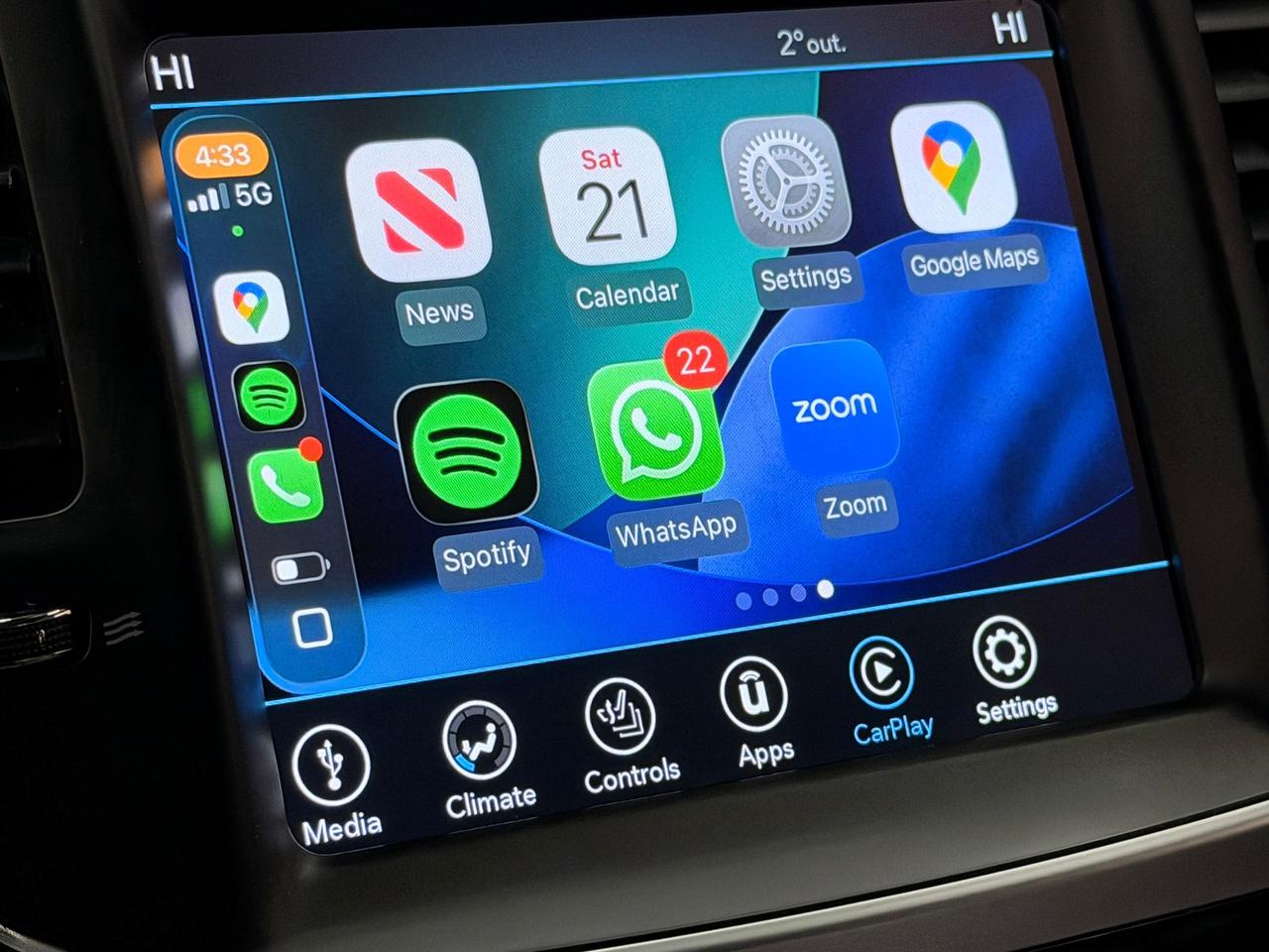 2021 Chrysler 300 300 TOURING L+SAFETY TEC+SPORT PKG+CLEAN CARFAX Photo97