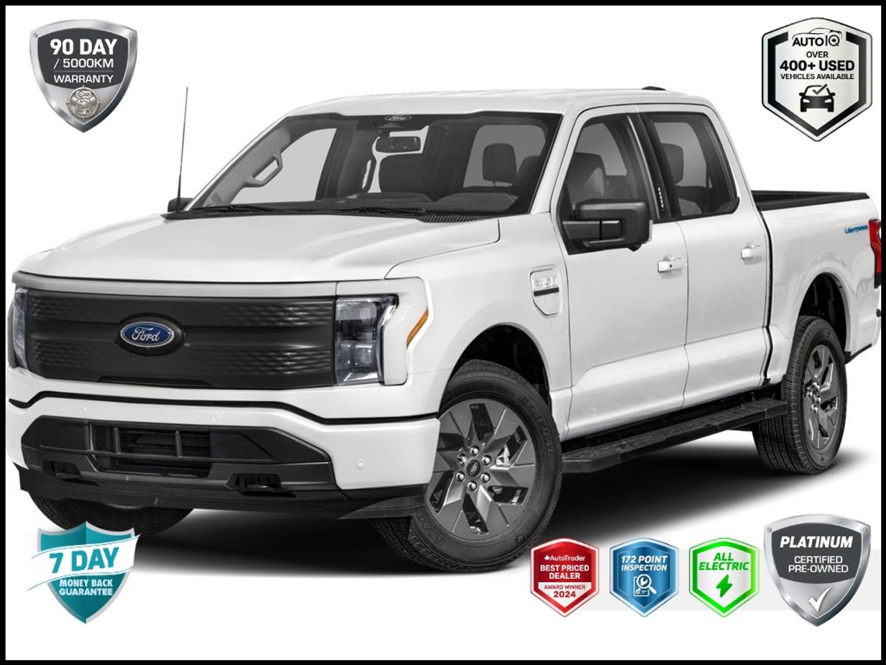 Used 2024 Ford F-150 Lightning XLT CREW CAB AWD ONE OWNER NO ACCIDENTS for sale in Hamilton, ON