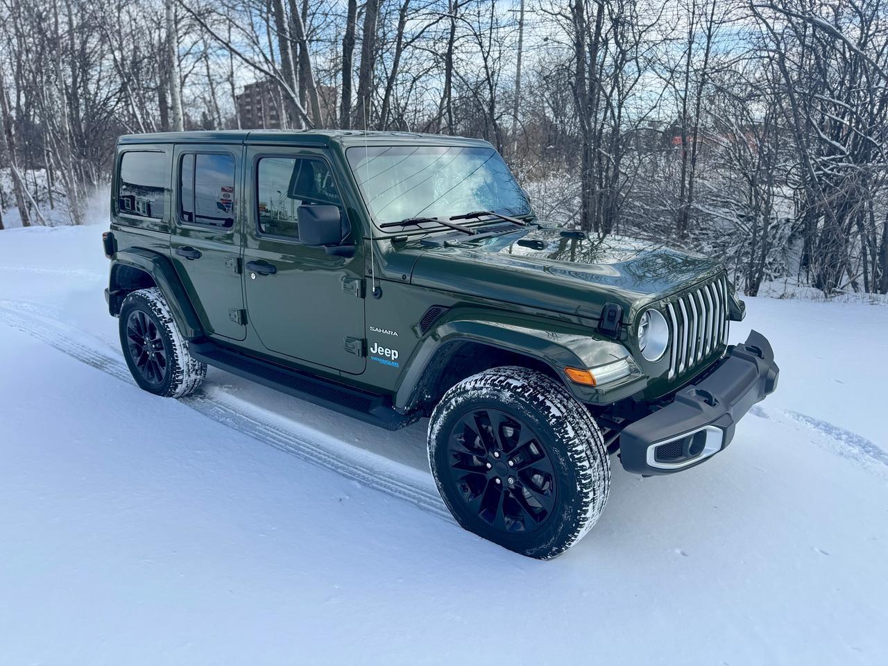 2021 Jeep Wrangler Unlimited Sahara 4XE Hybrid One Owner | 2 Tops Photo1