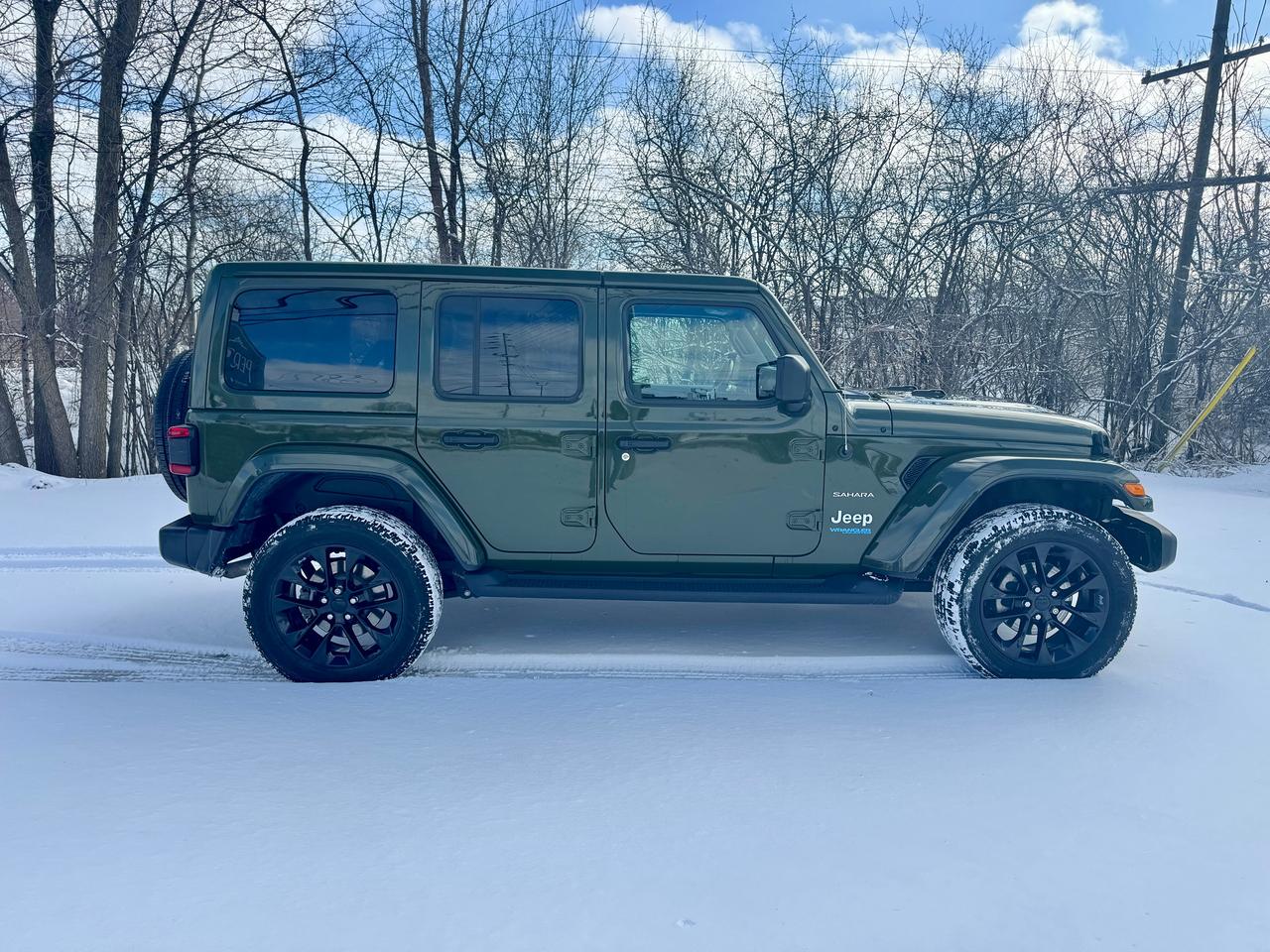 2021 Jeep Wrangler Unlimited Sahara 4XE Hybrid One Owner | 2 Tops Photo