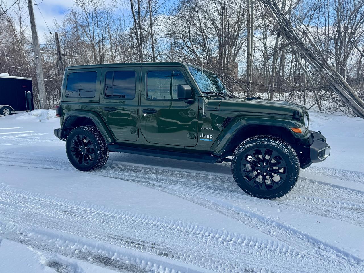 2021 Jeep Wrangler Unlimited Sahara 4XE Hybrid One Owner | 2 Tops Photo