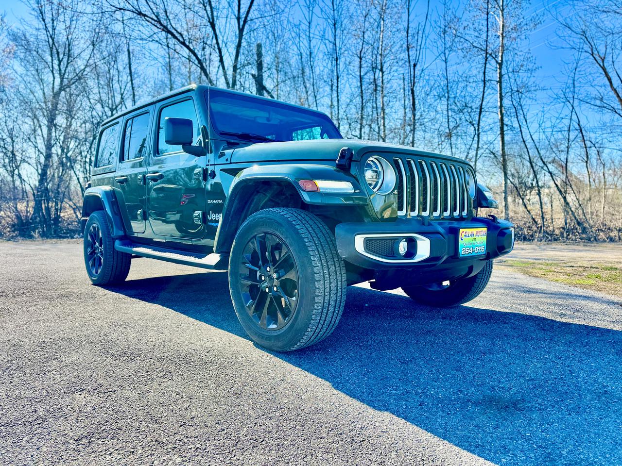 2021 Jeep Wrangler Unlimited Sahara 4XE One Owner | Soft & Hard Top Photo