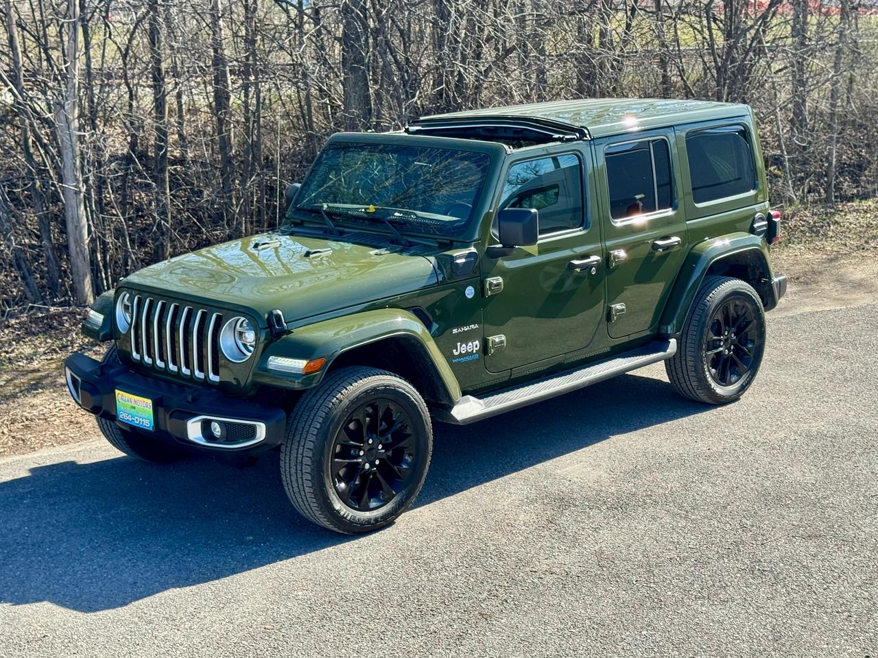 2021 Jeep Wrangler Unlimited Sahara 4XE One Owner | Soft & Hard Top Photo