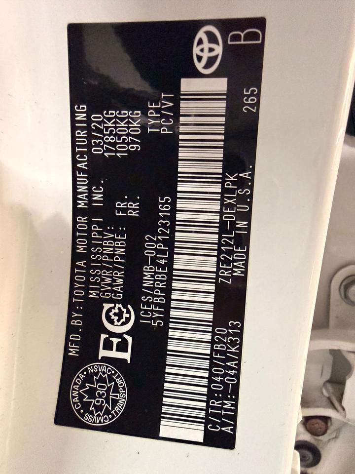 2020 Toyota Corolla LE+BSM+Adaptive Cruise+Heated Seats+Clean Carfax Photo106