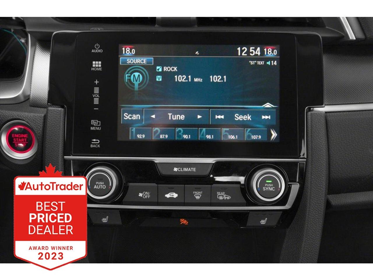 2018 Honda Civic EX (CVT) 4dr Sedan Photo