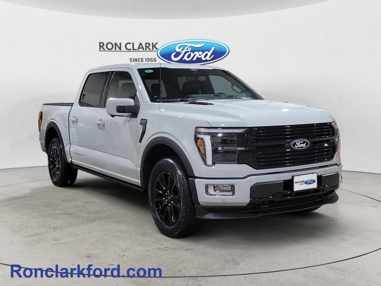 The 2026 Ford F-150 Platinum in striking Avalanche delivers a perfect blend of premium luxury, advanced technology, and serious capability. Its bold exterior is complemented by 20 gloss aluminum wheels and a Pro-Access tailgate, while the Bed Utility Package, rear wheel well liners, and Tough Bed spray-in liner ensure it’s ready for both work and play.Inside, the cabin is refined with rich black leather seating and enhanced by ambient lighting, creating a modern and comfortable atmosphere. The 702A Equipment Group brings top-tier features, including the powerful B&O Unleashed Sound System for an immersive audio experience, along with a twin panel moonroof that opens up the interior with natural light.Under the hood, the 3.5L V6 EcoBoost engine paired with a 10-speed electronic automatic transmission delivers impressive power and smooth performance. With the Tow/Haul Package and 2kW Pro Power Onboard, this truck is built to handle demanding tasks with ease, whether youre hauling, towing, or powering tools on the go.The Mobile Office Package transforms the F-150 into a productive workspace, making it as functional as it is luxurious. Altogether, this 2026 F-150 Platinum offers a commanding presence, innovative features, and unmatched versatility for drivers who expect more from their truck.Come to the dealer you can trust. 60 years and counting Ron Clark Ford & Jayco RV is known for great value and being best in customer service! We serve and deliver all over Ontario including destinations such as Wyoming, Petrolia, Sarnia, London, Guelph, Kitchener-Waterloo, Hamilton, GTA, Ottawa & Chatham-Kent. Call or visit us at RON CLARK FORD & JAYCO RV to view and test drive today! RON CLARK FORD where else!!