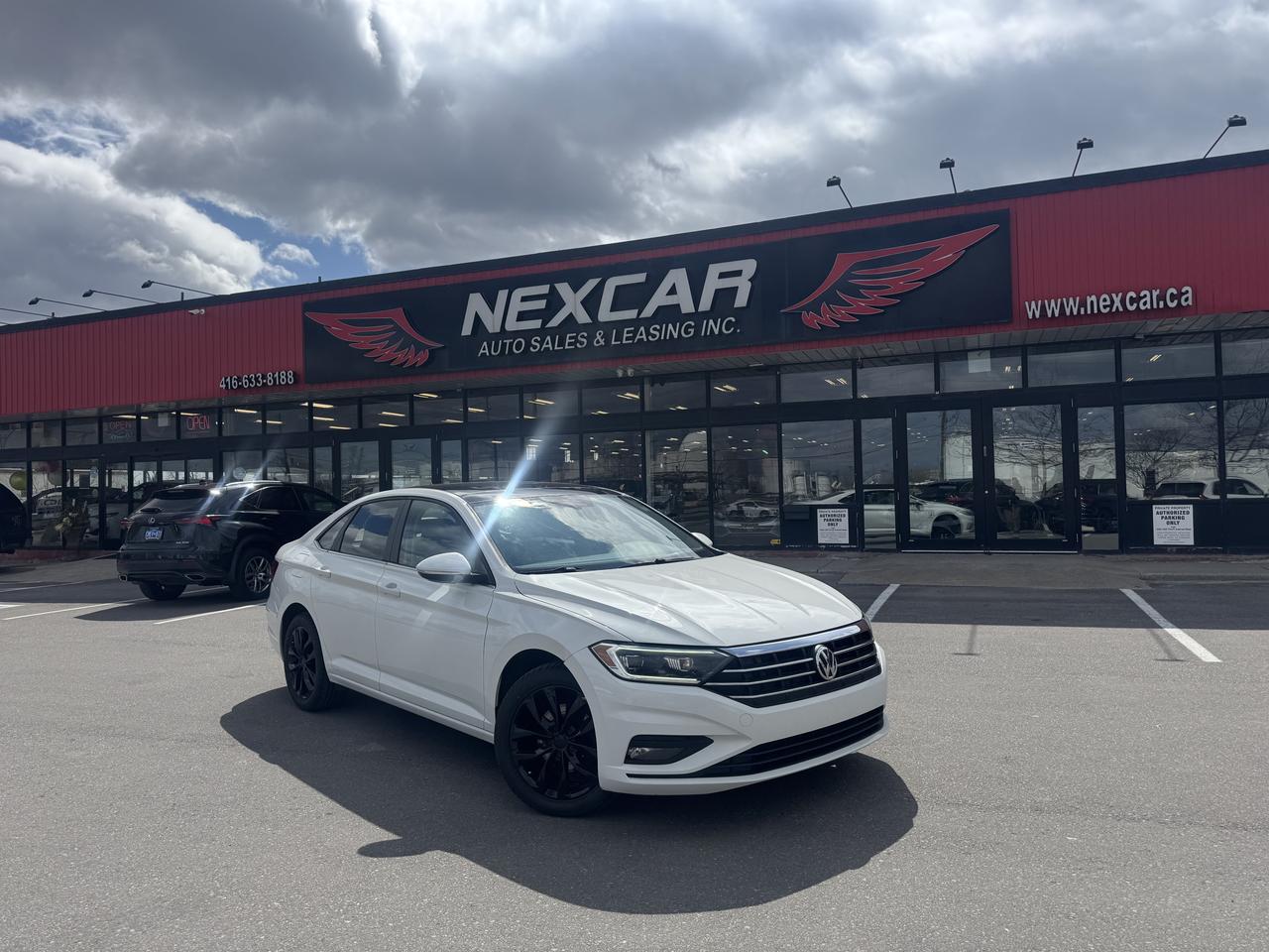 2019 Volkswagen Jetta EXECLINE LEATHER PAN/ROOF A/CARPLAY B/SPOT CAMERA Photo0