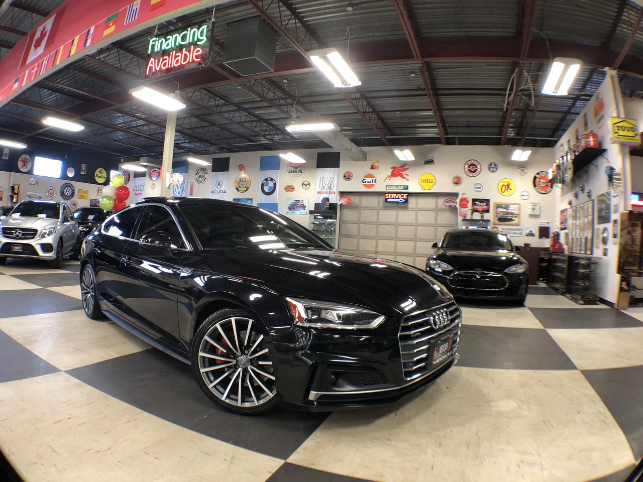 2018 Audi A5 TECHNIK  S-LINE AWD LEATHER PAN/ROOF NAVI CAMERA