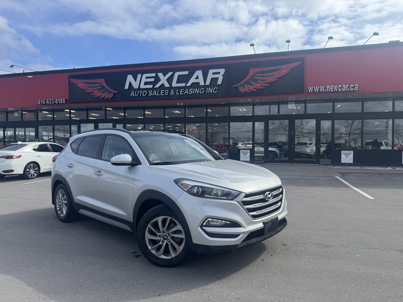 2018 Hyundai Tucson SE AWD LEATHER PANO/ROOF NAV B/SPOT BACKUP CAMERA Photo0